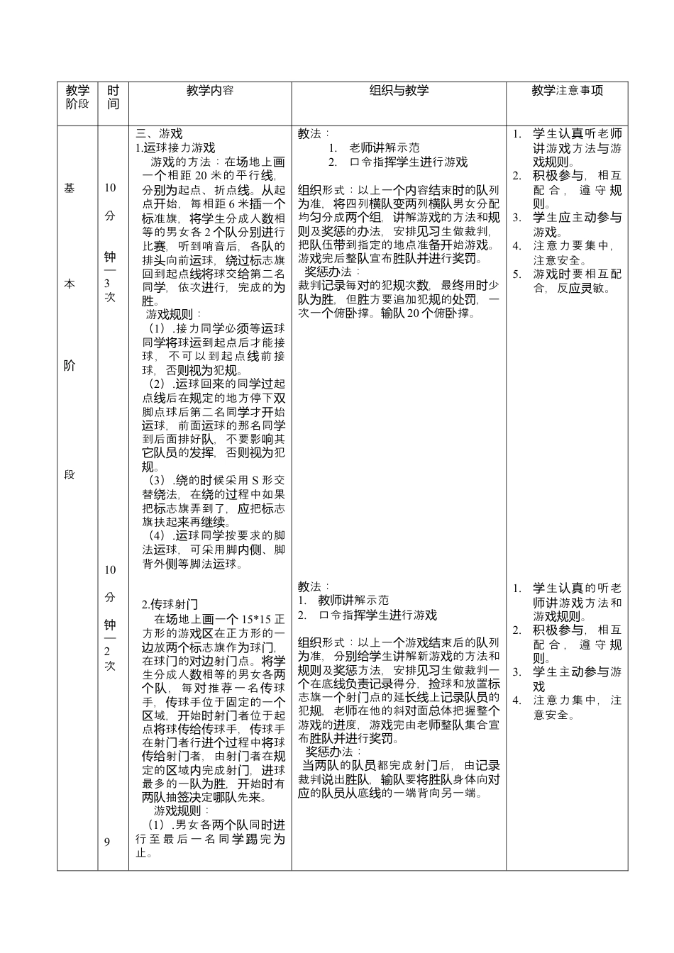 体育与健康（1-2年级）第2节《小篮球游戏》word教案.docx_第2页