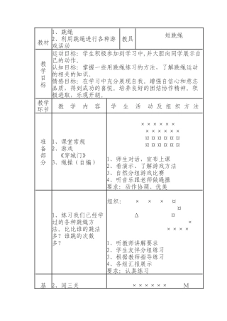 跳绳教案及反思.docx