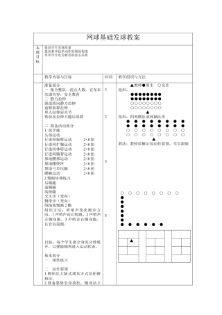 网球基础发球教案.docx