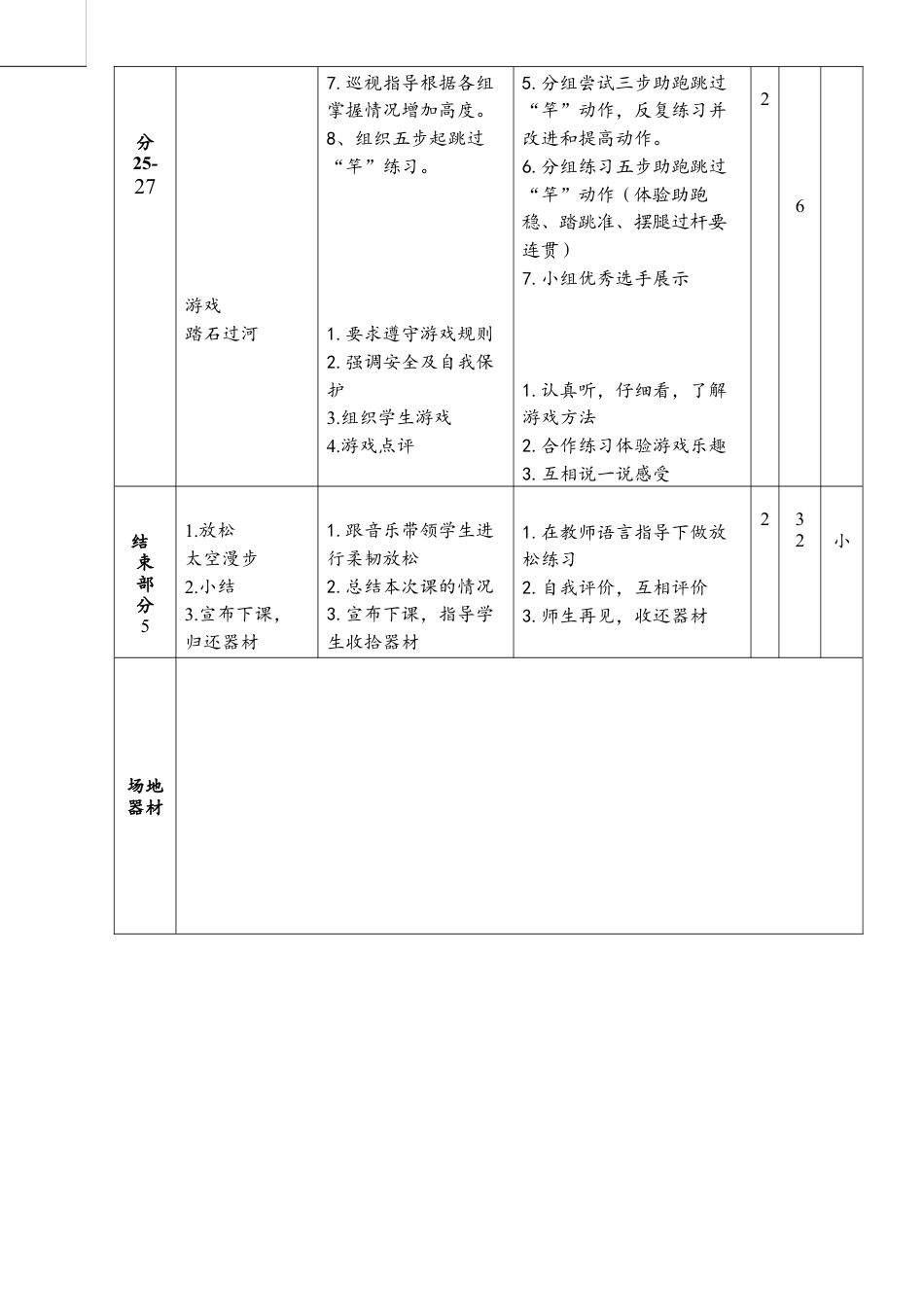 小学跨越式跳高教案教学设计.docx_第3页