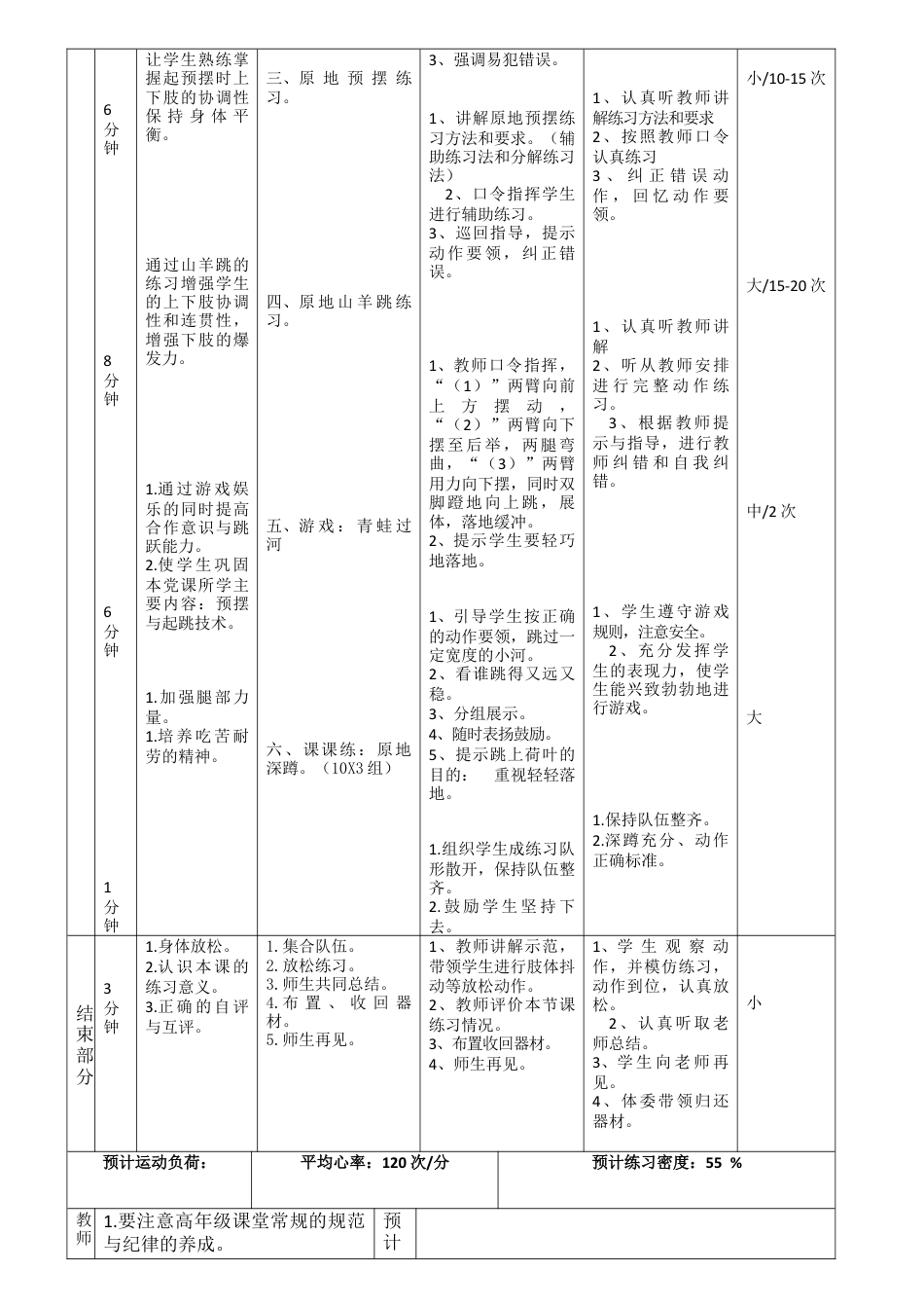 小学立定跳远教案.docx_第2页