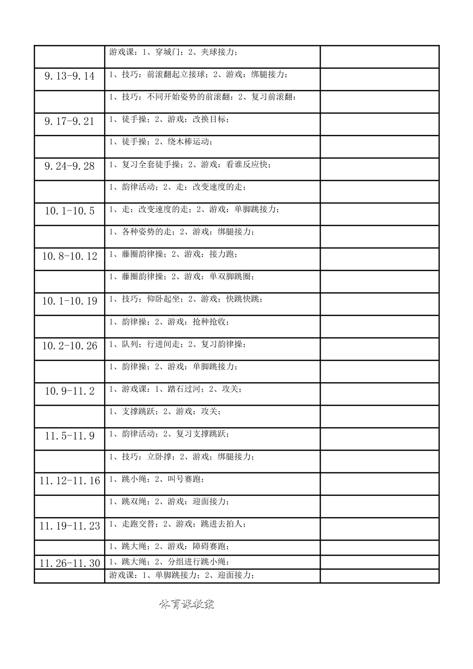 小学三年级体育全册教案[2].docx_第3页