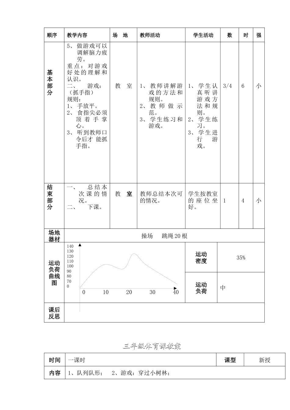 小学三年级下册体育教案(2).docx_第2页