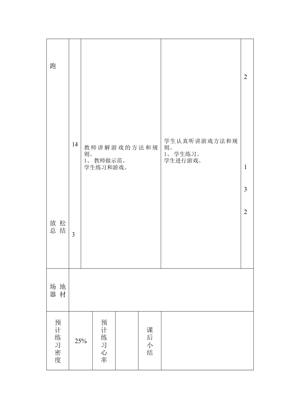 小学四年级体育全册教案.docx_第2页