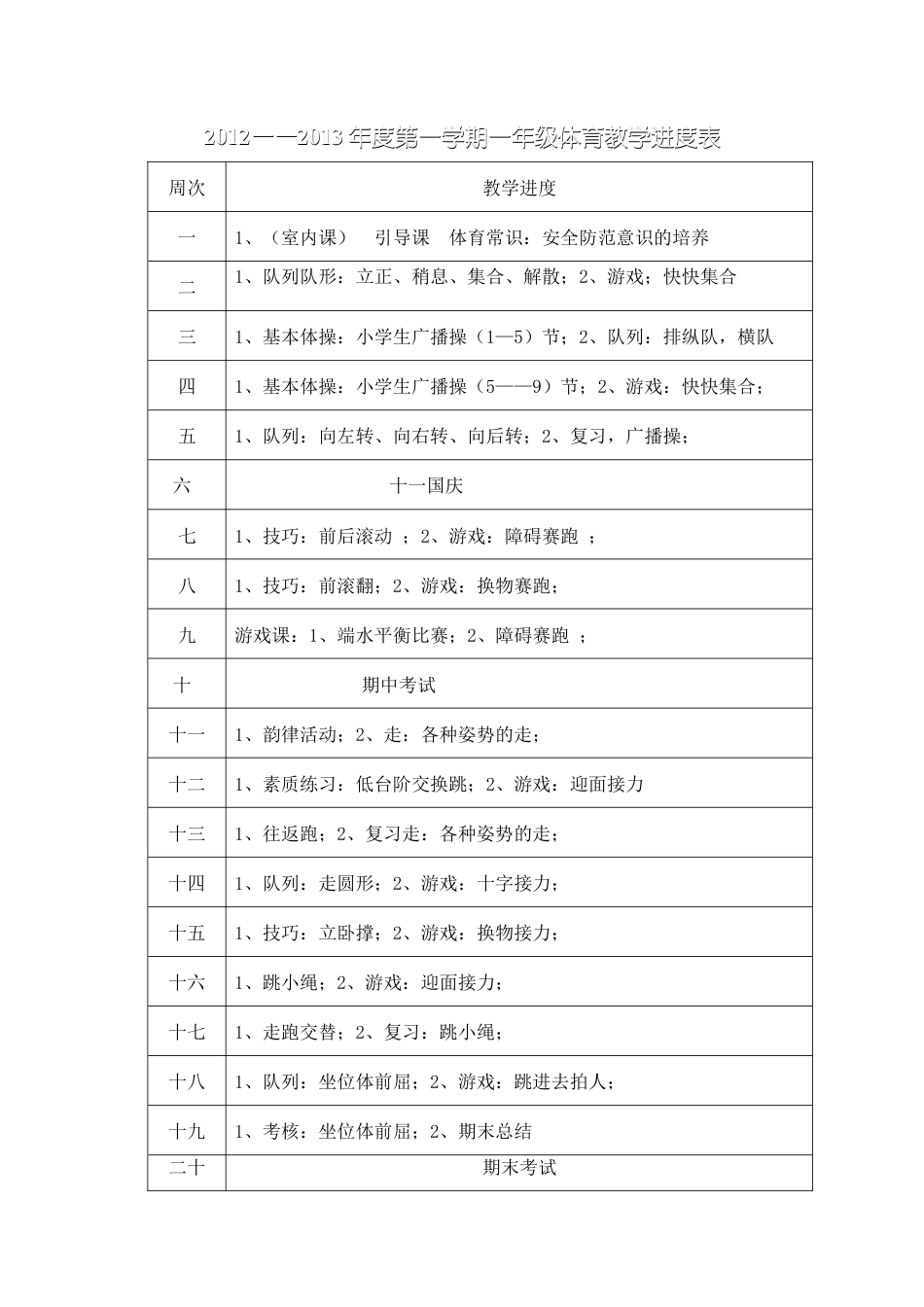 小学一年级体育教案(1).docx_第1页