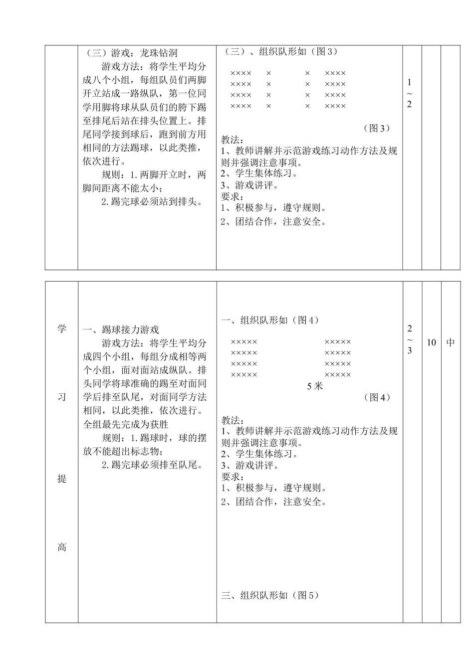 小学最新足球教案-踢球比准游戏.docx_第2页
