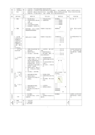 小学最新足球教案-运球射门与素质练习.docx