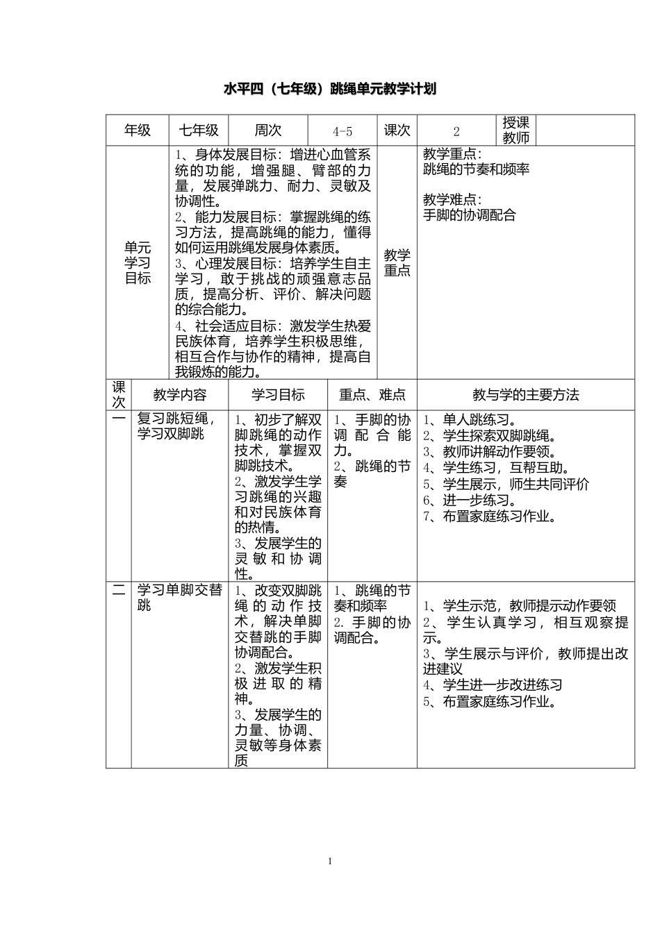 一分钟跳绳教案.docx_第1页