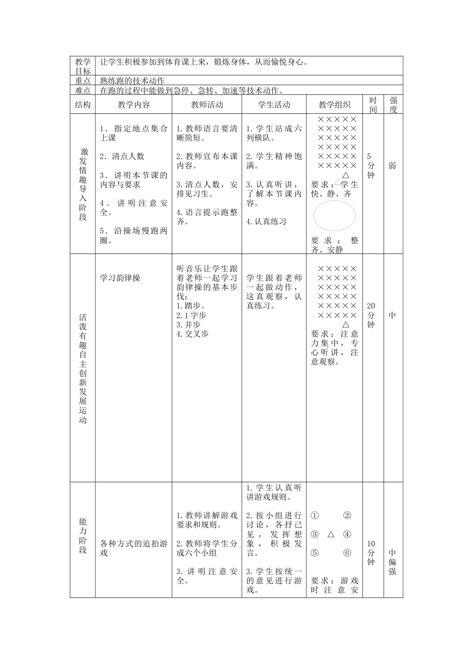 一年级上册体育教案.docx_第3页