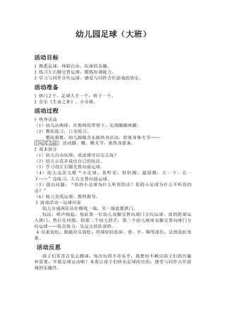 幼儿园足球（大班）.docx