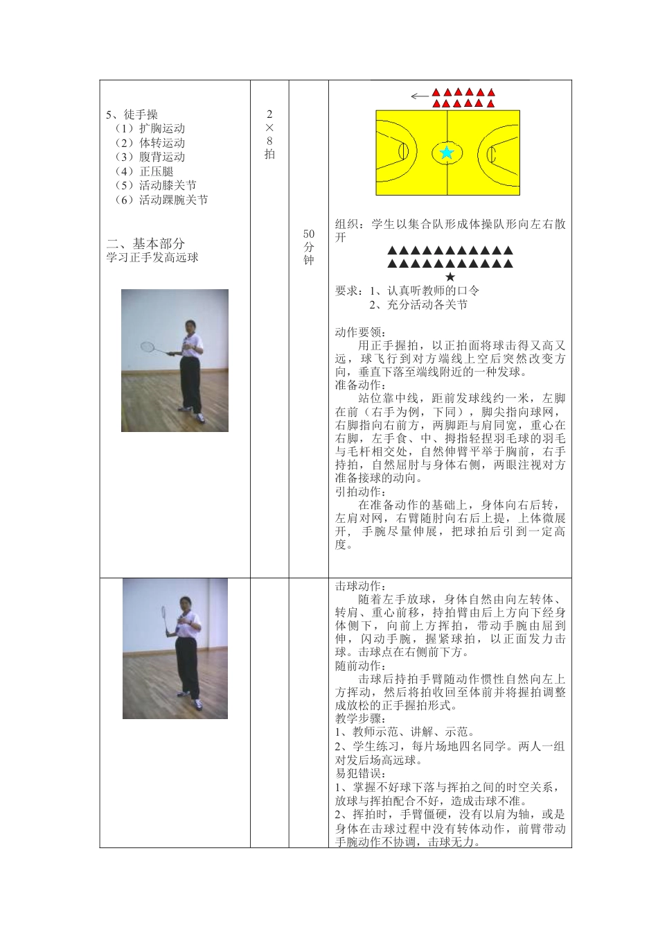 中小学羽毛球教案17周11课时.docx_第3页