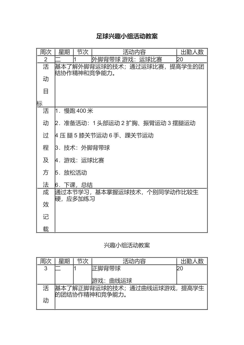 足球训练教案17周.docx_第1页