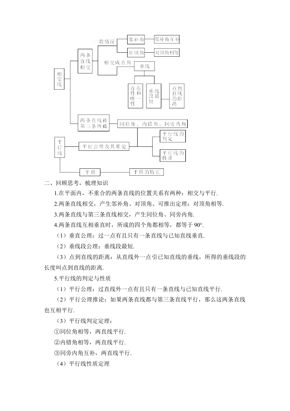 初中数学七年级下册-本章复习（教案） (2).docx_第2页