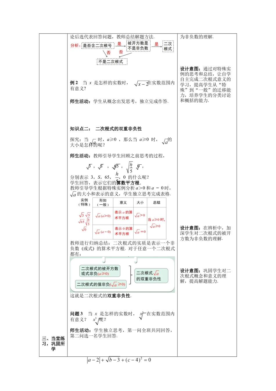 【核心素养教案】人教版八年级下数学全册教案（表格式）.docx_第3页