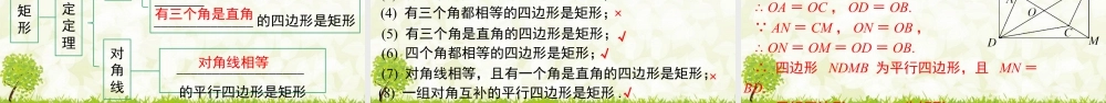 人教版初中数学八下-同步课件-18.2.1 第2课时 矩形的判定.pptx