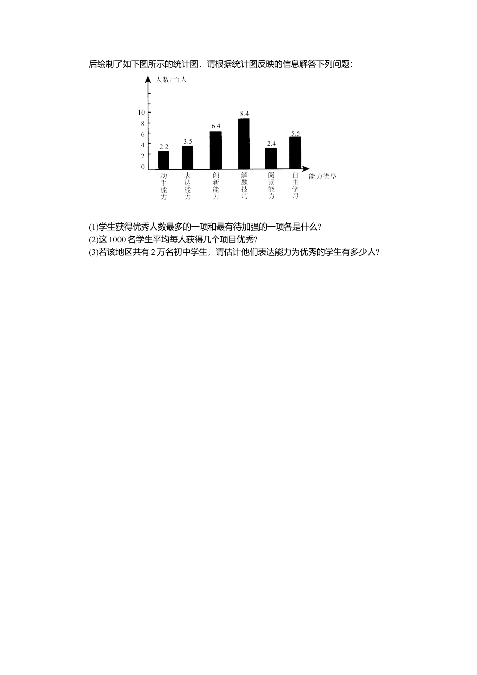 新人教版初中数学八年级下册同步练习试题及答案_第20章 数据的分析（22页）.docx_第3页