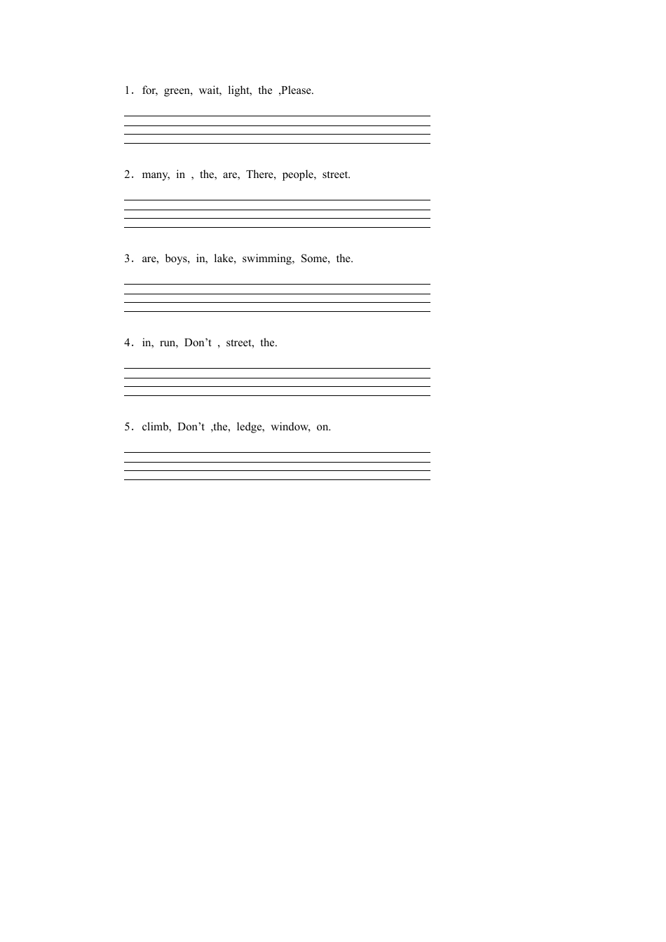 小学英语人教新起点四年级上册Unit5 习题 第2课时.docx_第2页