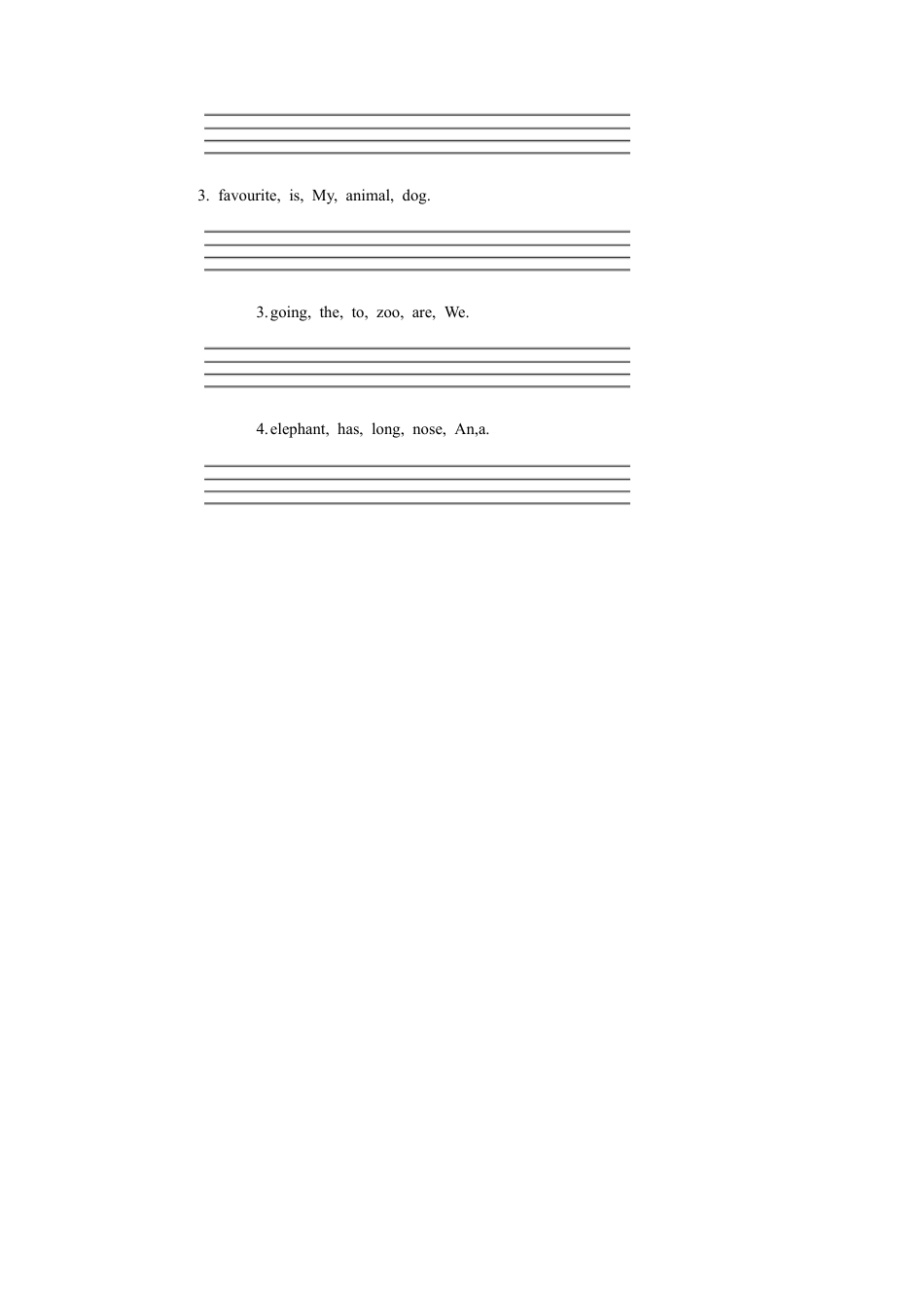 小学英语人教新起点五年级上册Unit3 习题 第1课时.docx_第2页