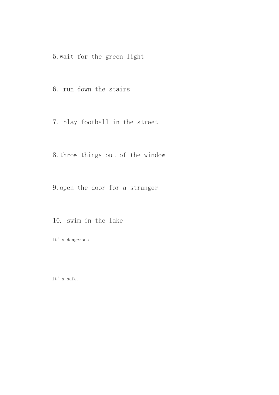 （人教新起点）四年级英语上册测试卷.doc_第3页