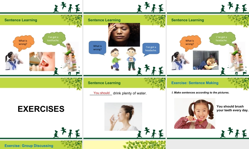 (人教新起点) 五年级英语下册Unit 1 Keeping Healthy Lesson 2 课件 3.ppt