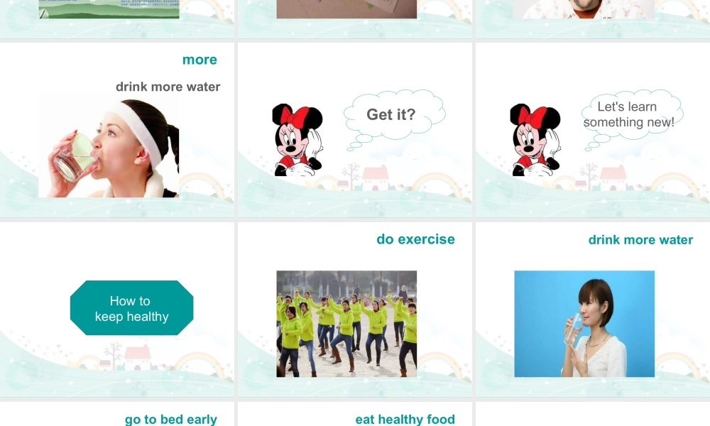 (人教新起点) 五年级英语下册Unit 1 Keeping Healthy Lesson 3 课件 1.ppt