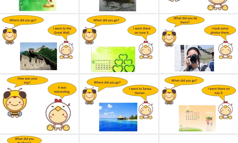 (人教新起点) 五年级英语下册Unit 5 Have a Great Trip Lesson 3 课件 2.ppt