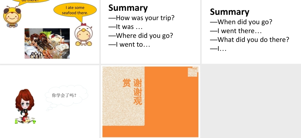 (人教新起点) 五年级英语下册Unit 5 Have a Great Trip Lesson 3 课件 2.ppt