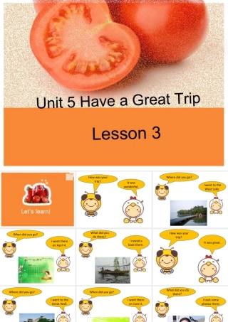 (人教新起点) 五年级英语下册Unit 5 Have a Great Trip Lesson 3 课件 2.ppt