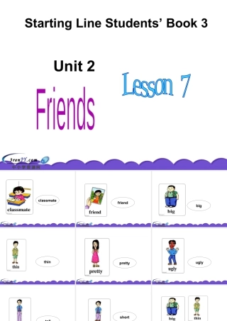 （人教新起点）二年级英语上册课件 Unit 2 lesson 7.ppt