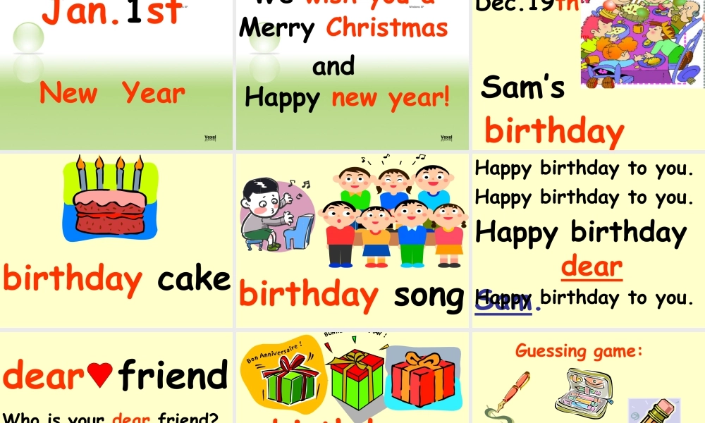 （人教新起点）二年级英语上册课件 Unit 7.ppt