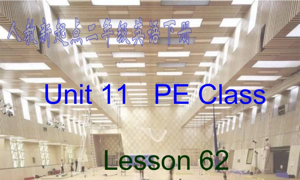 （人教新起点）二年级英语下册《Unit 11》教学课件.ppt