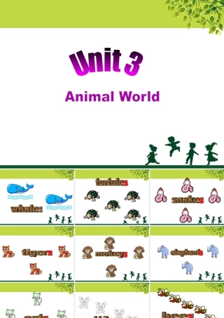 （人教新起点）六年级英语上册 Unit 3 Animal world 课件.ppt