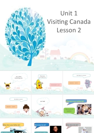 （人教新起点）六年级英语下册 Unit 1 Visiting Canada Lesson 2 课件2.ppt