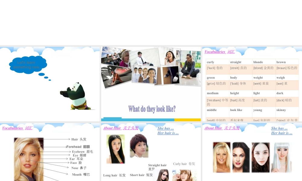 （人教新起点）六年级英语下册 Unit 2 All Around Me Lesson 3 课件2.ppt