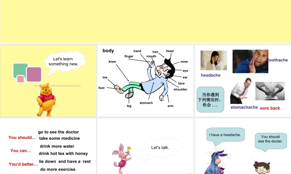 （人教新起点）六年级英语下册 Unit 3 Daily Life Lesson 3 课件 2.ppt