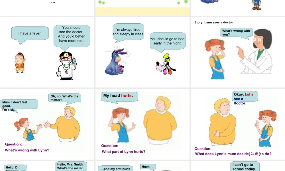 （人教新起点）六年级英语下册 Unit 3 Daily Life Lesson 3 课件 2.ppt