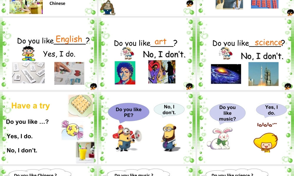 （人教新起点）三年级英语下册 Unit 1 School Subjects Lesson 1 课件 2.ppt