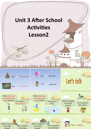 （人教新起点）三年级英语下册 Unit 3 After School Activities Lesson 2 课件 2.ppt