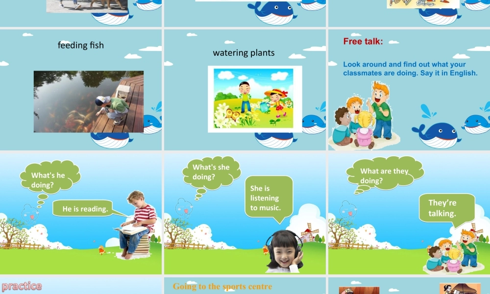 （人教新起点）三年级英语下册 Unit 5 Family Activities Lesson 1 课件 1.ppt