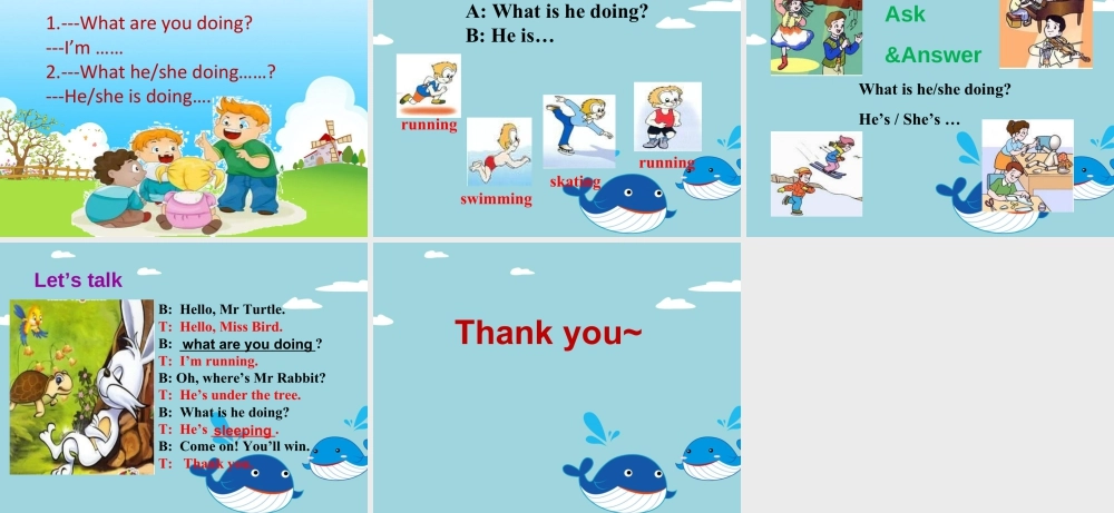 （人教新起点）三年级英语下册 Unit 5 Family Activities Lesson 1 课件 1.ppt