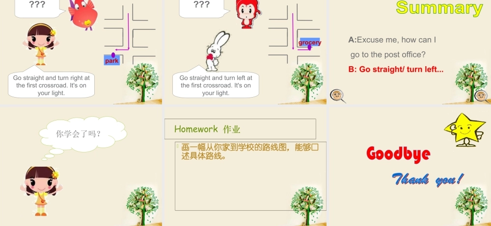 （人教新起点）四年级英语下册Unit 1 My Neighbourhood Lesson 2 课件2(1).ppt