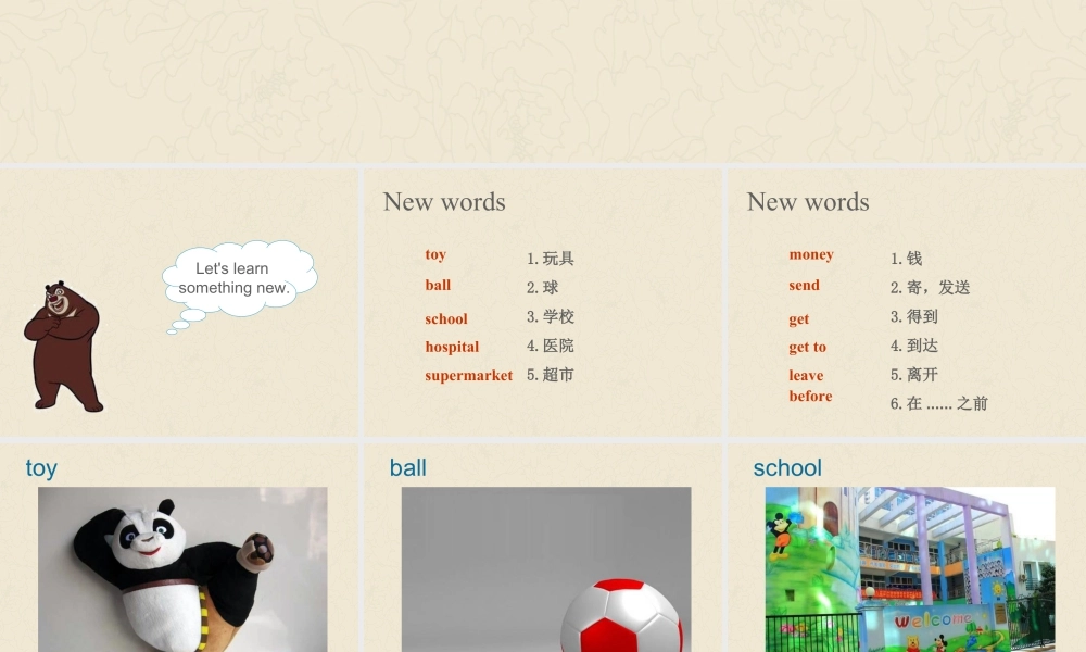 （人教新起点）四年级英语下册Unit 1 My Neighbourhood Lesson 3 课件1.ppt