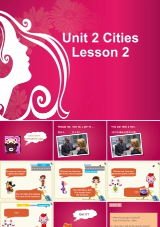 （人教新起点）四年级英语下册Unit 2 Cities Lesson 2 课件2.ppt