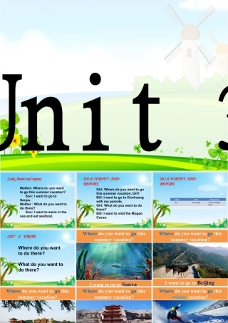 （人教新起点）四年级英语下册Unit 3 Travel Plans Lesson 2 课件3.ppt