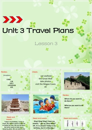 （人教新起点）四年级英语下册Unit 3 Travel Plans Lesson 3 课件3.ppt