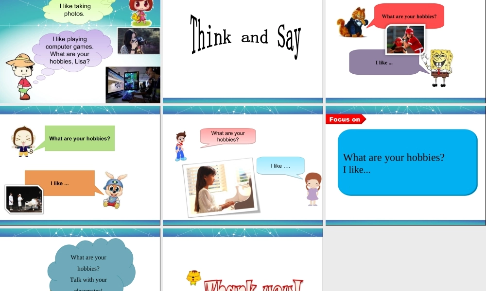 （人教新起点）四年级英语下册Unit 4 Hobbies Lesson 2 课件 2.ppt