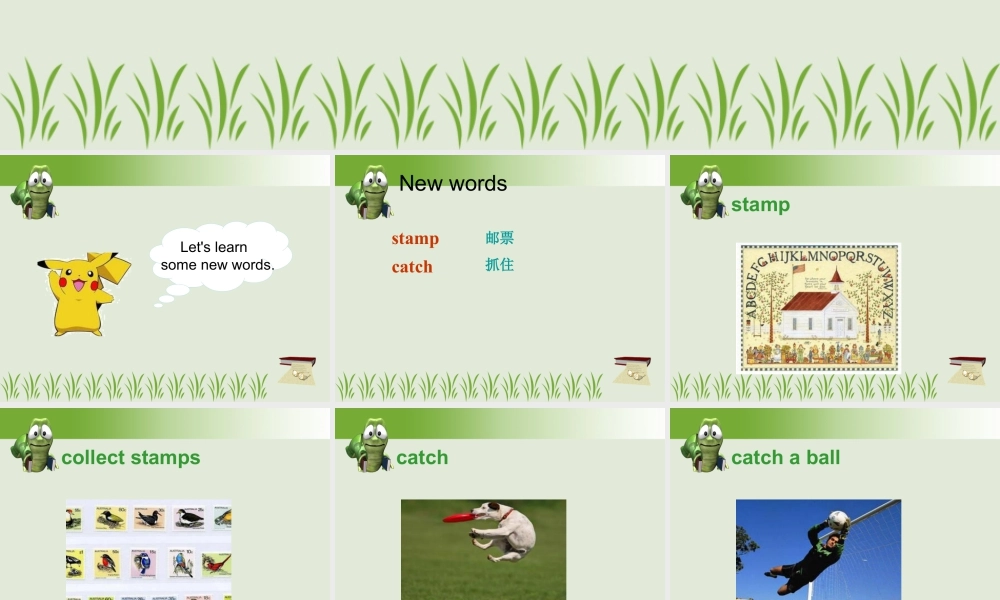 （人教新起点）四年级英语下册Unit 4 Hobbies Lesson 3 课件 1.ppt