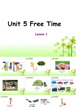 （人教新起点）四年级英语下册Unit 5 Free Time Lesson 1 课件3.ppt
