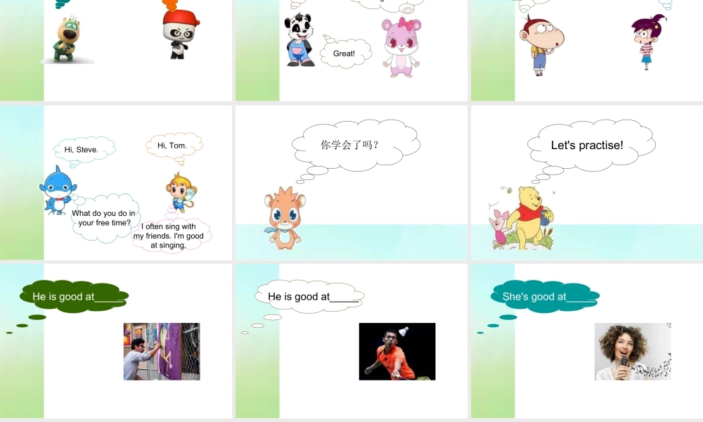 （人教新起点）四年级英语下册Unit 5 Free Time Lesson 3 课件 1.ppt