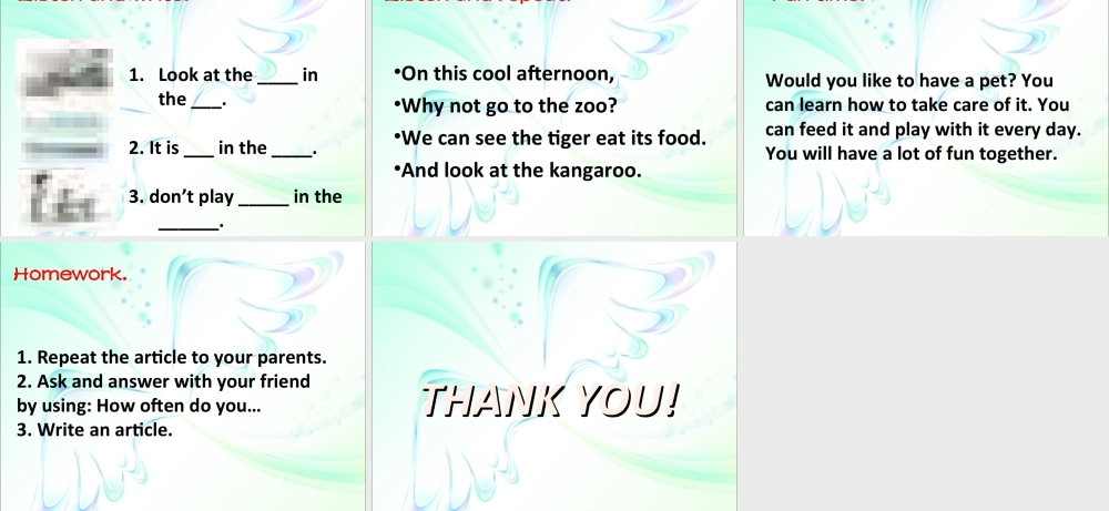 （人教新起点）四年级英语下册Unit 5 Free Time Lesson 3 课件3.ppt